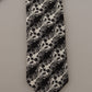 Elegant Floral Print Silk Bow Tie