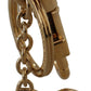 Elegant Leather Coin Wallet With Keyring