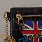 Elegant Leather Coin Wallet With Keyring
