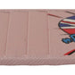 Pink Leather Long Wallet with Billslot