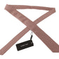 Elegant Pink Silk Tie for Sophisticated Gentlemen