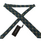 Elegant Silk Blue Bow Tie