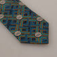 Elegant Silk Blue Bow Tie