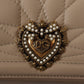 Elegant Beige Leather iPhone Wallet Case