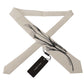 Exquisite Silk Bow Tie in Classic White