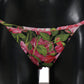 Elegant Rose Pattern Bikini Bottom