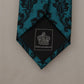 Elegant Silk Blue Tie - Exclusive Design