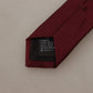 Elegant Silk Maroon Bow Tie