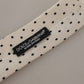 Elegant Polka Dot Silk Bow Tie
