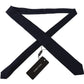 Elegant Blue Silk Men's Tie