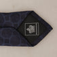 Elegant Silk Blue Necktie