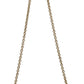 Golden Heart Leather Shoulder Bag