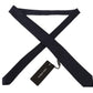 Elegant Blue Silk Men's Tie