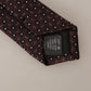 Elegant Geometric Silk Bow Tie