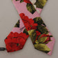 Elegant Multicolor Silk Bow Tie