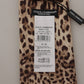 Elegant Leopard Silk Bow Tie