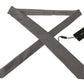 Elegant Black and White Silk Tie