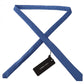 Elegant Blue Silk Men's Tie