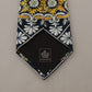 Elegant Majolica Silk Tie