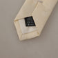 Elegant Off-White Silk Bow Tie