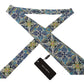 Elegant Majolica Blue Silk Tie