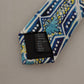 Elegant Majolica Blue Silk Tie