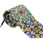 Elegant Multicolor Majolica Silk Tie