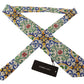 Elegant Multicolor Majolica Silk Tie