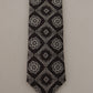 Elegant Silk Geometric Bow Tie