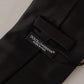 Elegant Black Silk Tie