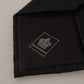 Elegant Black Silk Tie