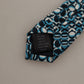 Elegant Silk Blue Bow Tie