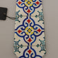 Elegant Multicolor Majolica Silk Tie