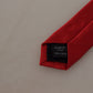 Elegant Red Silk Tie
