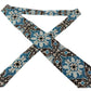 Elegant Multicolor Majolica Silk Tie