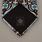 Elegant Multicolor Majolica Silk Tie