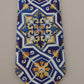 Elegant Multicolor Majolica Silk Tie