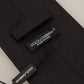 Elegant Black Silk Tie