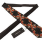 Elegant Silk Black Tie for Sophisticated Style