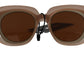 Elegant Gold-Toned Gradient Sunglasses