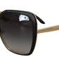 Elegant Oversized Gradient Sunglasses