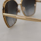 Elegant Oversized Gradient Sunglasses