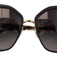 Elegant Oversized Gradient Sunglasses