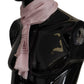 Elegant Pink Silk Men's Scarf