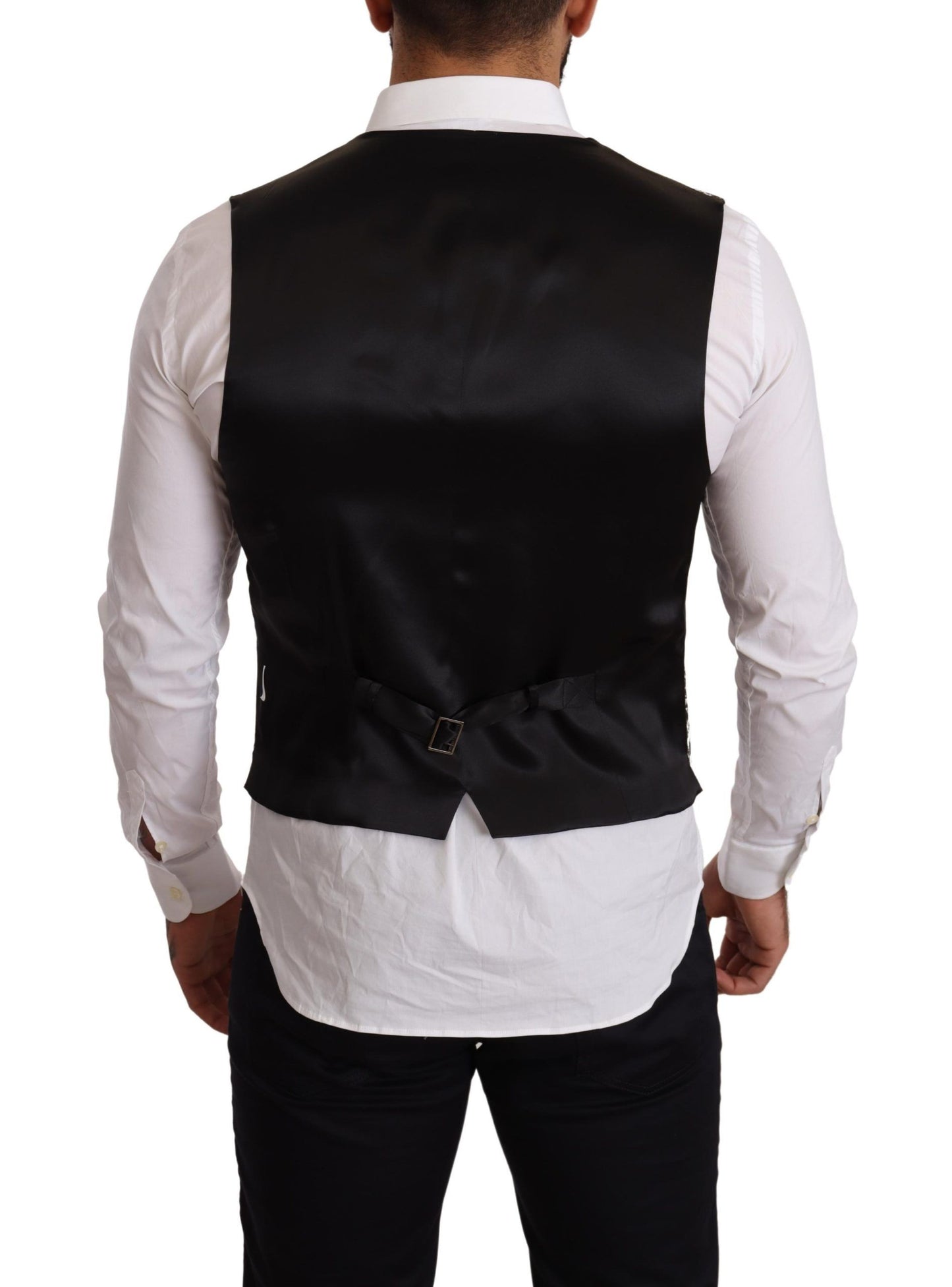 Baroque Jacquard Men's Dress Vest