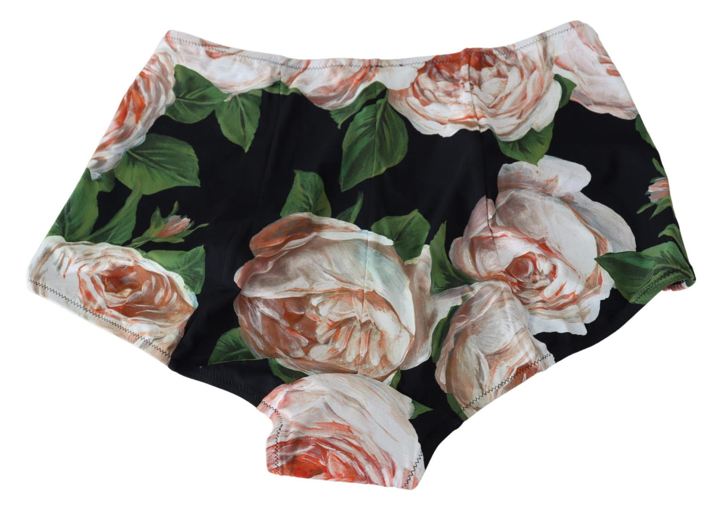 Chic High-Waist Floral Bikini Bottom