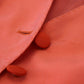 Elegant Orange Silk Waistcoat