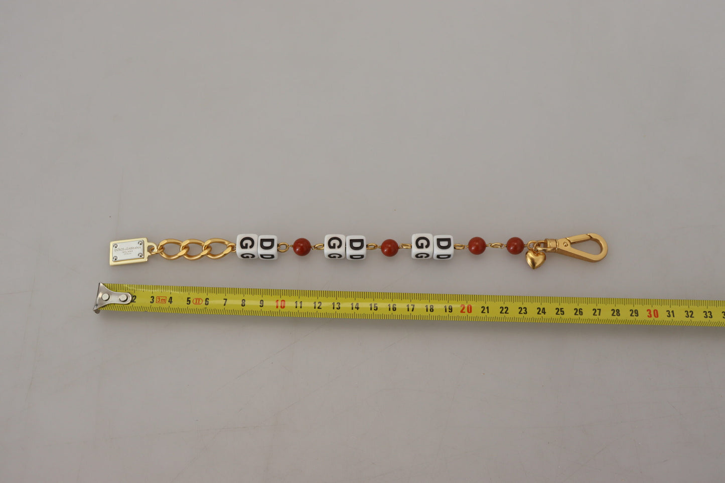 Elegant Beaded Chain Bracelet with Multicolor Accents