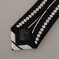 Elegant Monochrome Silk Tie