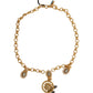 Multicolor Crystal Bee Statement Necklace